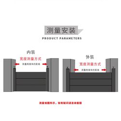 알루미늄 합금 홍수 조절 배플, 수문, 스테인레스 스틸 홍수 배플, 지하 차고 방수 벽