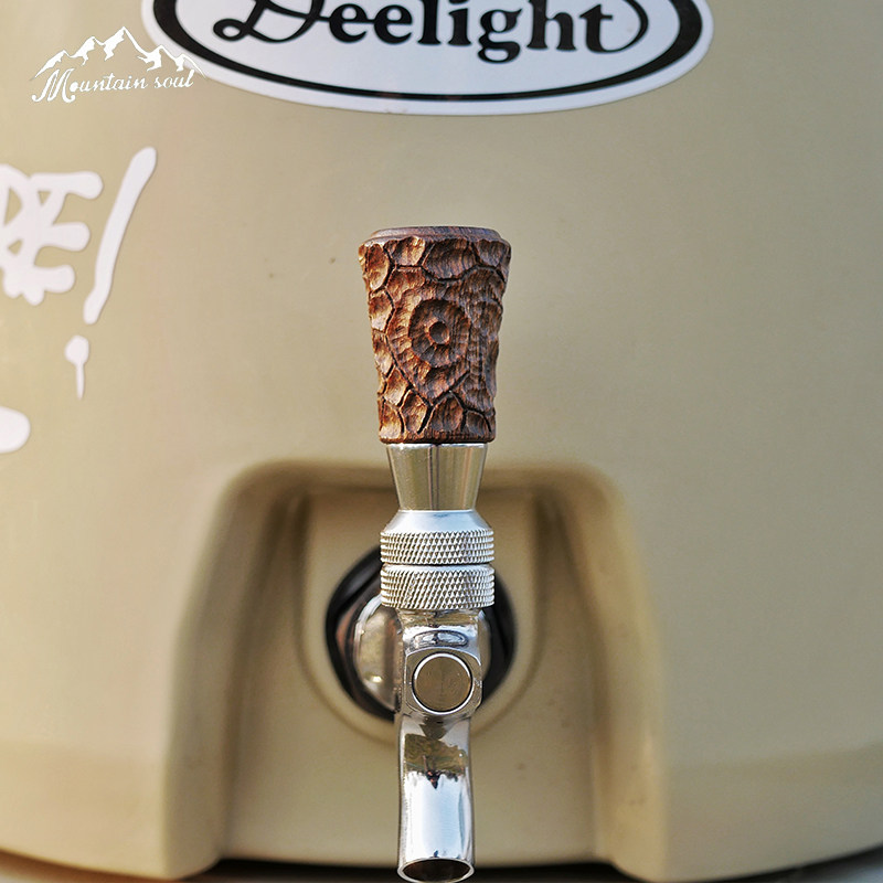 Mountain soul original modified Deelight water storage tank refrigerated bucket faucet wooden handle accessories