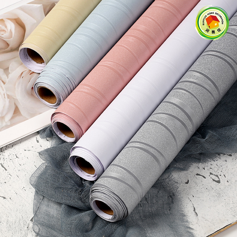 Wallpaper self-adhesive waterproof and moisture-proof bedroom warm 3d three-dimensional background wall net red wind living room dormitory can be scrubbed wall stickers