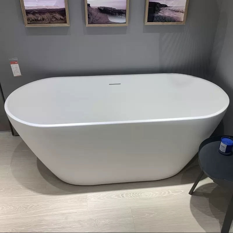 Duravit 700477 New Model 700629/700631 Freestanding Artificial Stone Matte Oval Bathtub