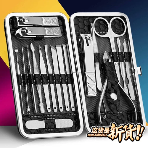 Комплект для ногтей для домашнего использования, маникюрные кусачки для маникюра, ножницы из нержавеющей стали