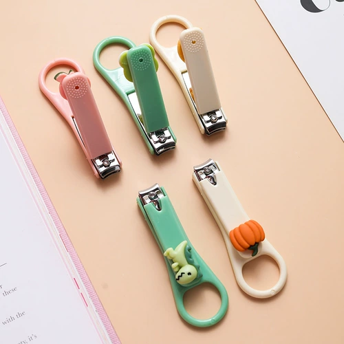 Детские мультяшные модные портативные креативные маленькие милые маникюрные кусачки для ногтей
