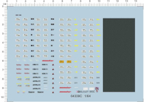 汽车模型 1:64 Lnitial D 头文字D(通用标志) 专用水贴(64339C)