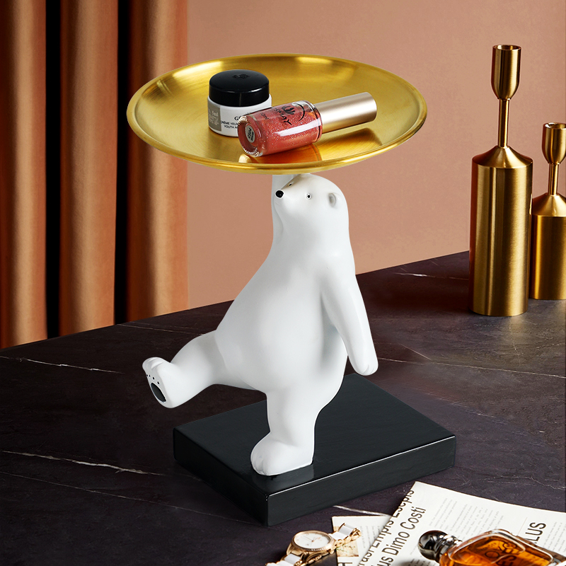 Light and luxurious set of keys to the door Door Xuanguan Shoes Cabinet Desktop Furnishing New House Residence Decoration Products Wedding Gifts