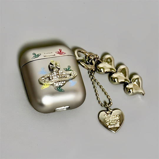 Suitable for Airpods Silver Queen Mother Headphone Case