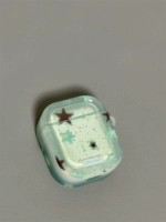 Airpods 1/2 Generation [одиночная оболочка] Звезда с зелеными сжимами