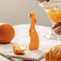 Creative home orange peeler to open oranges grapefruit peeler pomegranate peeler folding orange peeling knife