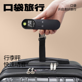 旅行行李秤手提电子迷你小型便携式高精度手称电子快递小型箱包称