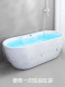 口袋旅行一次性浴缸套泡澡袋浴袋超大加厚浴桶袋浴缸膜圆形旅行装
