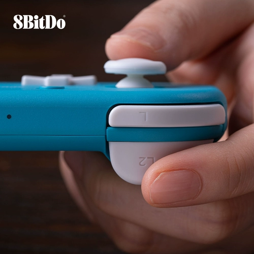 8bitdo Lite 2 Тонкий беспроводной Bluetooth-контроллер Вибропереключатель корпуса OLED-игровая консоль Android Genshin Impact Raspberry Pi Dual Shadow Wonderland Zelda Link Mario 8bitdo