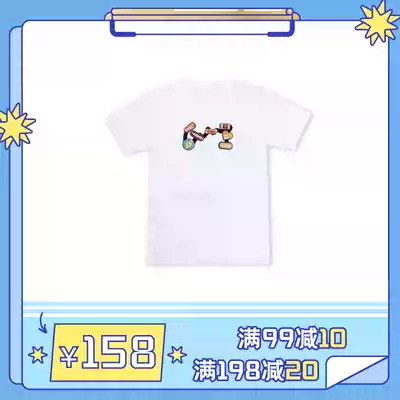 FPX genuine authorized pine pine pine 3000 assists commemorative T-shirt DIY Velcro LOGO summer half sleeve short sleeve