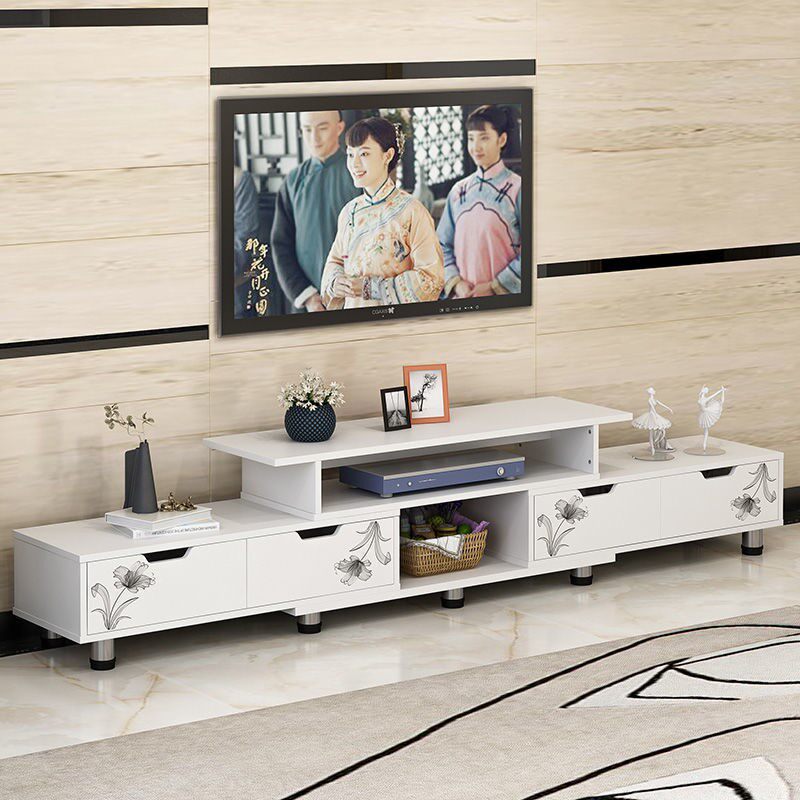 Coffee table TV cabinet living room 2021 new modern minimalist Nordic small apartment bedroom simple rental room small