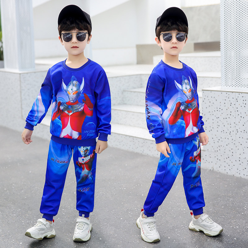 Ottman clothes children boy's spring clothing suit 2022 new children's clothing casual blouses boys spring and autumn season tide