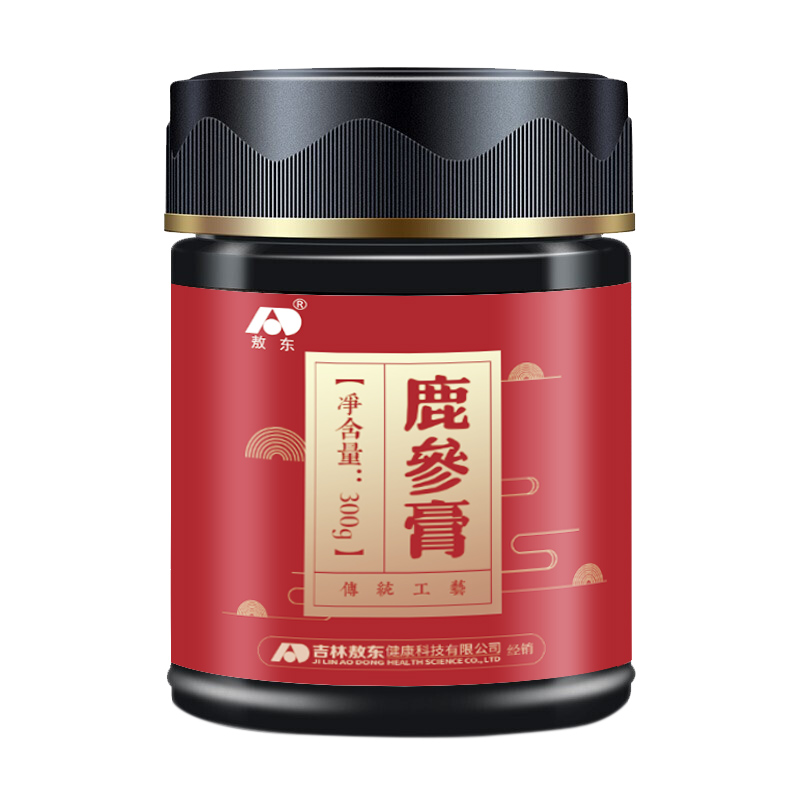 (Buy 1 Fat 3) Jilin Odhidee Deer Ginseng Paste Tire Paste for a Year Early Fall and Fall of Female Deer Fetal Capsule Deer Powder