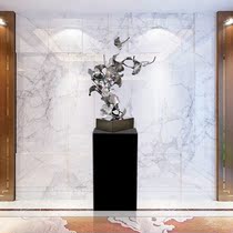 European modern fashion crafts to do old ginkgo leaf sculpture porch indoor ornaments manufacturers Huijia production customization