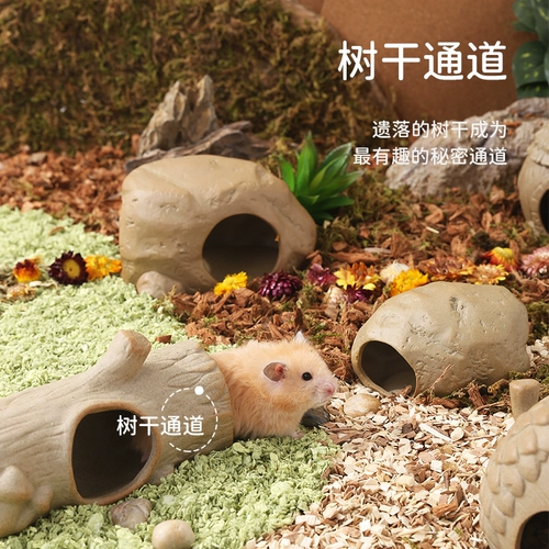 Подходит для керамических гнезд хомяков, убежищ для золотых медведей, керамических мисок для еды в летний сезон, проходных хижин, домов, охлаждающих берлог.
