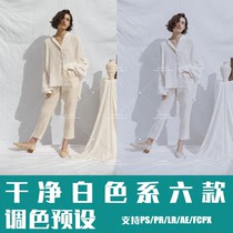 lightroom Preset LR PS Norse White ins Indoor Phone Filter FCPX PR Toning LUT