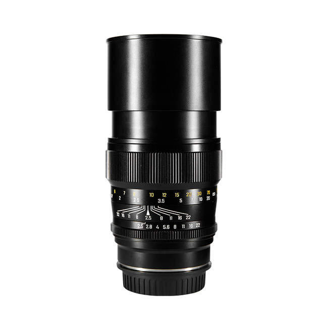 Zhongyi Optical 135mmf2.5 ໂຟກັດຄົງທີ່ເຕັມເຟຣມແມ່ນເຫມາະສົມສໍາລັບ Canon, Nikon ແລະ Sony telephoto ເລນໂຟກັດຄົງທີ່ຍາວ.