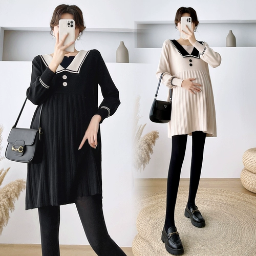 Термобелье, трикотажный комплект для беременных, юбка, платье, популярно в интернете