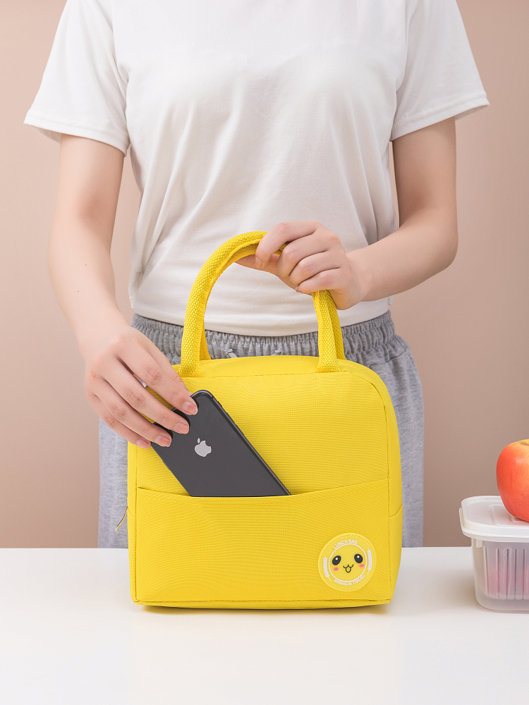 New bento bag Student lunch bag insulation bag Office workers carry Oxford cloth bento with picnic ice bag