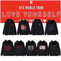 BTS Perimeter Sweatshirt Bullet-proof Juvenile Group SPEAK_YOURSELF The Same Zipped Sweatshirt Hooded Hooded Jacket