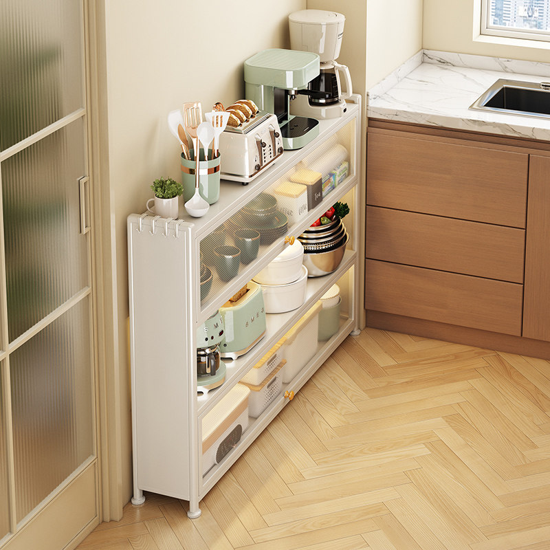 Kitchen Shelve Cupboard Modern with door Tea Water cabinet Living room Small home appliances One cabinet microwave on the wall Dining Side Cabinet-Taobao