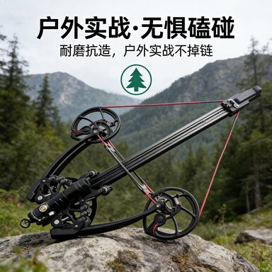 2026 New Model Laser Slingshot 40-Shot Compound Bow High Precision Adult Outdoor Long-Range Special-Purpose in Stock