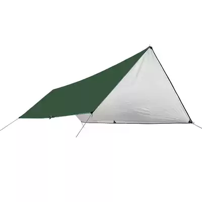 Blue field outdoor camping silver coated waterproof anti-UV canopy cloth multifunctional tent canopy equipment supplies