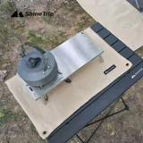 Shanqu Outdoor Camping Burning Fire Platform Ground Pad Feast Feast Fire и температура огня