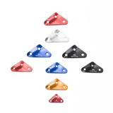 Дорожная палатка для кемпинга, ветрозащитный металлический навес на шнурке, алюминиевый сплав, 10 шт