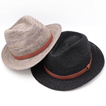 Rafigrass Boutique Small Grass Hat Men and women Jazz Hat Hood Fine Hook Stitch Fashion Summer Outdoor Tourist Sunscreen Handmade Hat