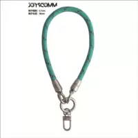 Бирюзовый, светоотражающий, 30см, 7mm