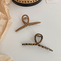 South Korea grab clip on the back of the head hair volume high-end feeling niche high-end temperament hair clip shark clip large headdress