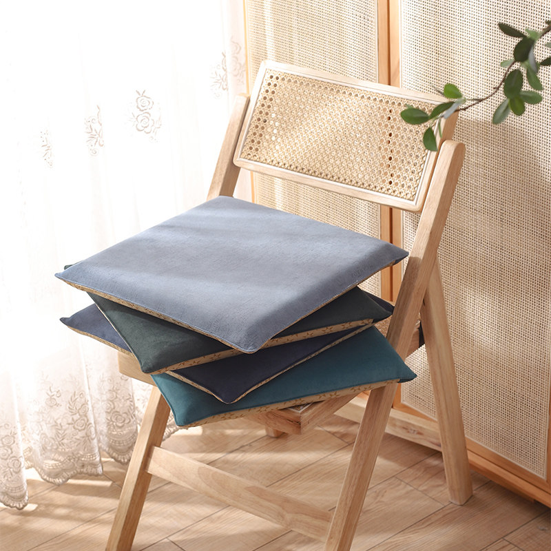 Imported latex cushion high-end office chair cushion non-slip thickening winter dining chair cushion memory foam cushion fart cushion - Taobao