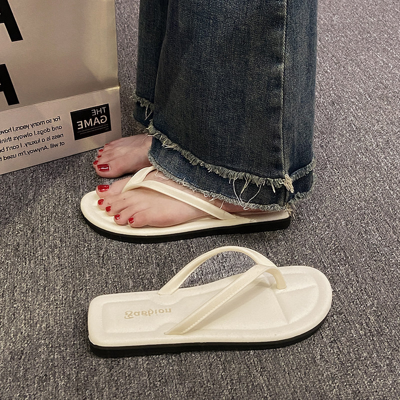 Women’s Minimalist Flip Flop Sandals – Non-Slip Beach Slides, Lightweight Casual Summer Thong Sandals