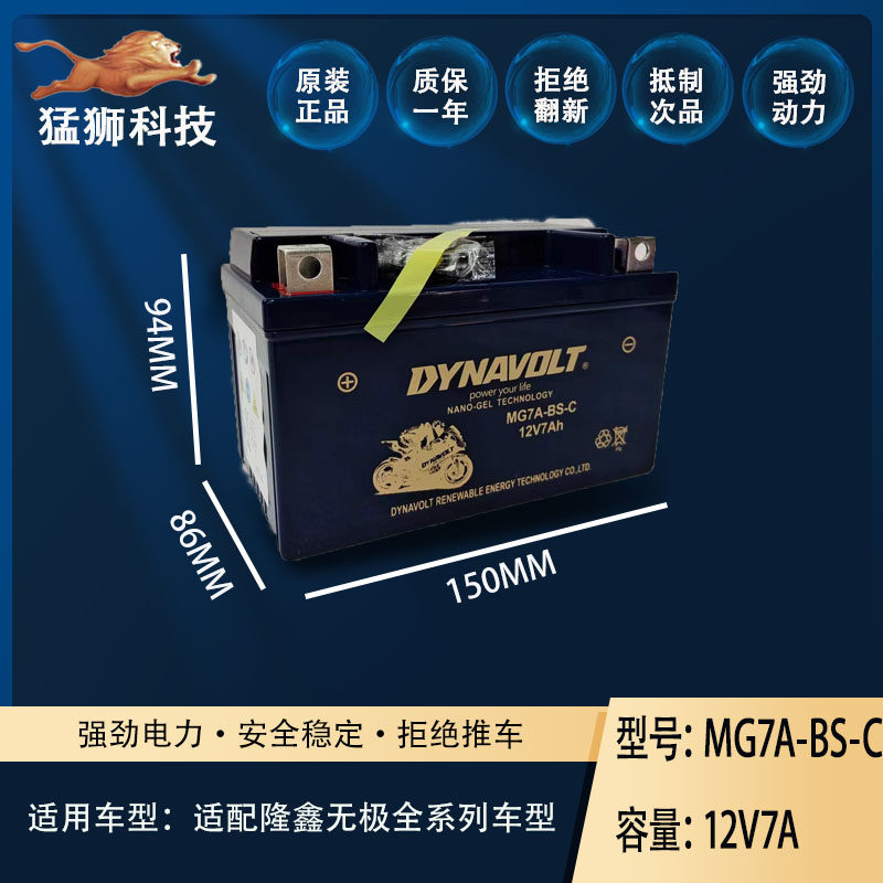 Menglion Battery Promise 300R RR AC GY DS 250RR 500R AC DS 525R 650DS Battery-Taobao