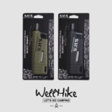 WELLHIKE Наружные SWS более легкие ветрозащитные масляные лампы Надувные барбекю Открытый пожарный телескопический пожигатель