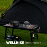 WELLHIKE Дорожный комплект для кемпинга, посуда для пикника, чайник, 3 предмета