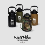 Ведро для льда, термос, вместительные и большые кубики льда, тактический чайник с держателем для бутылки для кемпинга