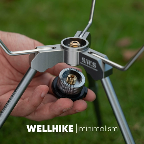 WELLHIKE Адаптер бензобака [кассетный бензобак на гору] уличная кассетная плита, длинный бензобак, газовые аксессуары