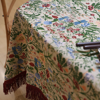 Table cloth rectangular round table table cloth coffee table cloth decoration Table cloth rectangular round table table cloth coffee table cloth decoration