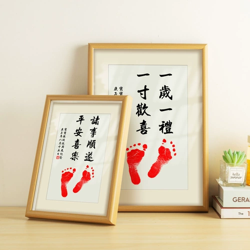 Памятные отпечатки рук и ног для новорожденных для младенца, подарок на день рождения