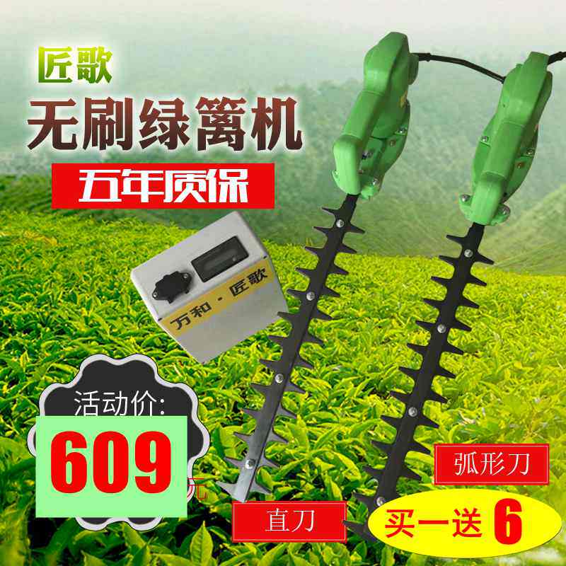 Carpenter song rechargeable electric brushless hedge trimmer single portable straight knife curved machete trimmer rechargeable garden