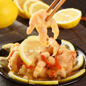 酸辣无骨鸡爪开胃零食