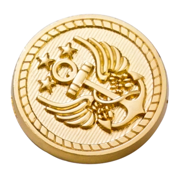 Mccann button metal suit high-end men's coat