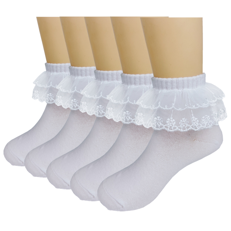 Latin Dance Socks Girl Lace Lace Princess Socks Summer Mesh Thin to perform white children Sox cute short socks-Taobao