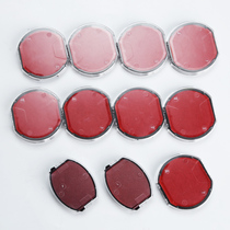 Zhuoda round ink seal replacement stamp oil storage pad flip flip bucket seal ink cartridge sea cotton pad oil storage box