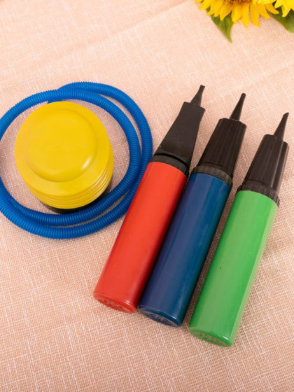 气球专用打气筒手推式婚庆脚踩便携打气泵充气筒气球配件工具用品