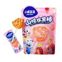 [Около 16-20 палочек, 100% мякоть свежих фруктов] Палочки боярышника со вкусом персика 106 г * 2 пакета