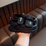 Сандалии для мальчиков, летняя сумка для обуви, детская спортивная пляжная обувь для отдыха, 2023, в корейском стиле, мягкая подошва